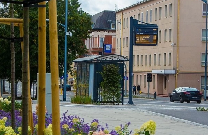 {W Olsztynie oficjalnie zakończono inwestycje związane z tzw. łańcuchami ekomobilności.}