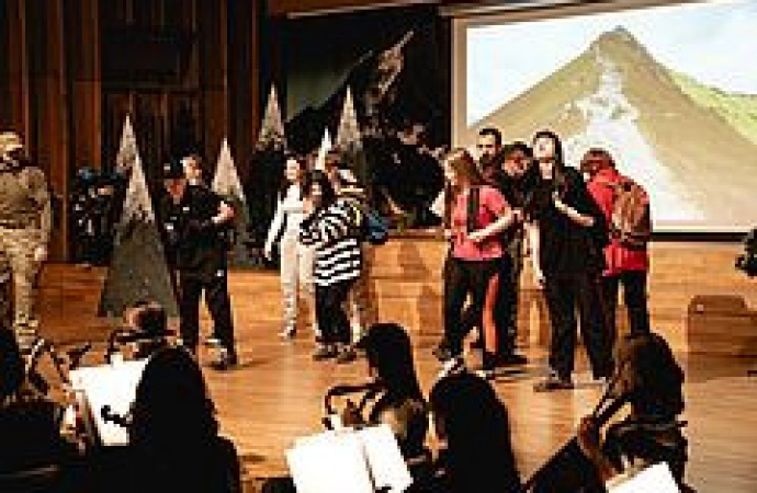 W Państwowej Szkole Muzycznej w Olsztynie odbyła się premiera musicalu "Komandosi Życia".